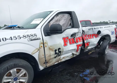 2018 Ford F-150 Xl from USA, damaged, VIN 1FTMF1CB1JKE63421